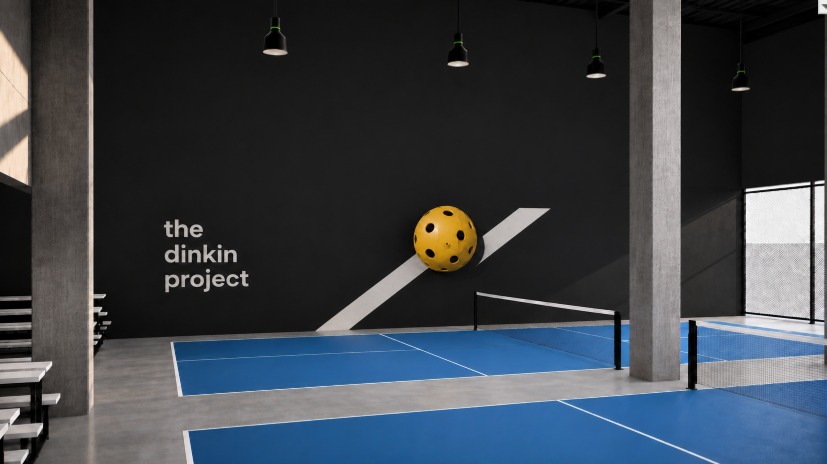 The Dinkin Project indoor pickleball courts